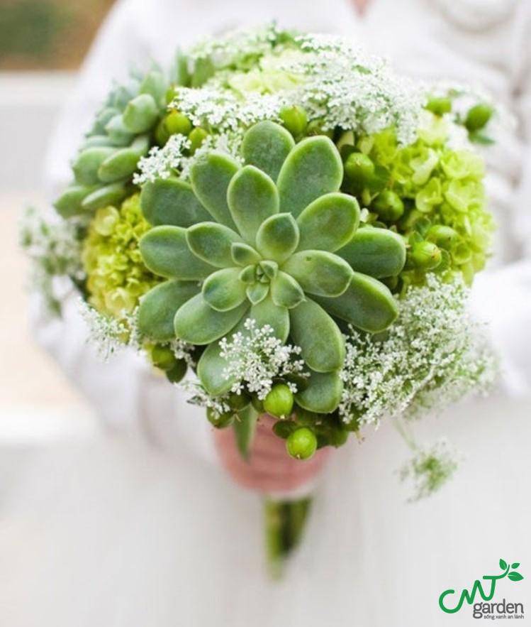 Hoa cưới cô dâu cực kỳ độc đáo